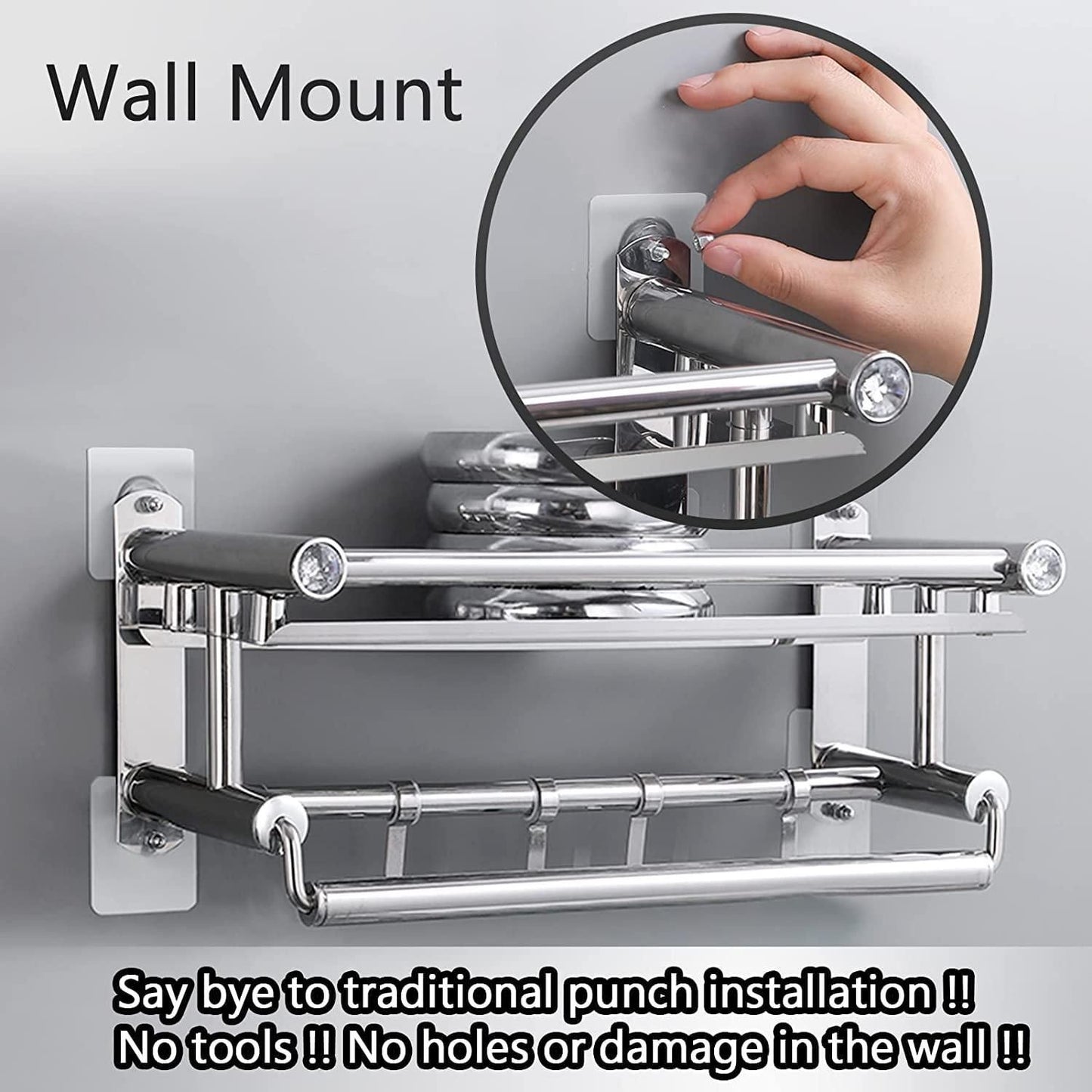 Reusable Wall Hooks by BizzyKart