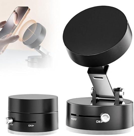 360° Magnetic Suction Phone Holder – All Smartphones